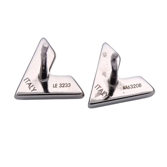 Louis Vuitton Earrings Women's Men's Branded Metal Earrings - Escential V - Picture 6 of 9